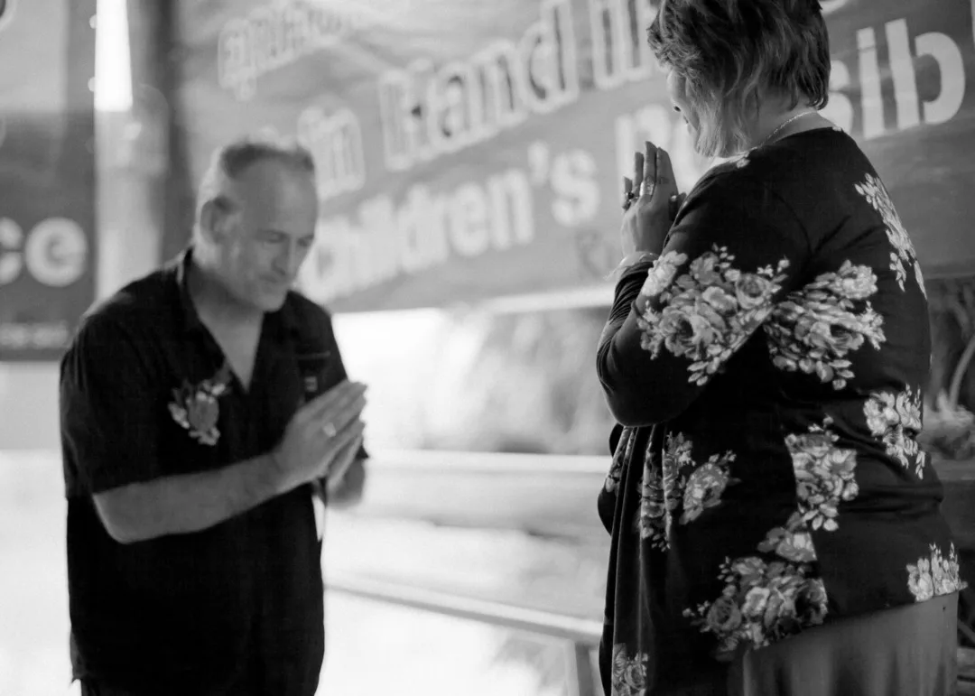 Dave Batstone with Kru Nam, Thailand