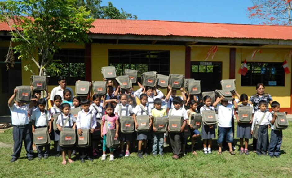 A Not For Sale-supported school in the Peruvian Amazon